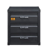 Cargo Gunmetal Finish Chest Model 37957 By ACME Furniture